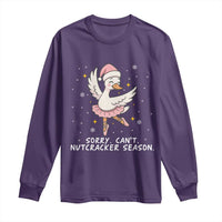Nutcracker Goose Ballet Christmas Long Sleeve Shirt - Wonder Print Shop