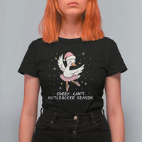 Nutcracker Goose Ballet Christmas T Shirt For Women - Wonder Print Shop