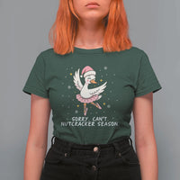 Nutcracker Goose Ballet Christmas T Shirt For Women - Wonder Print Shop
