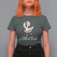 Nutcracker Goose Ballet Christmas T Shirt For Women - Wonder Print Shop