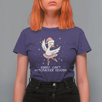 Nutcracker Goose Ballet Christmas T Shirt For Women - Wonder Print Shop