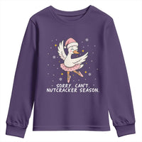Nutcracker Goose Ballet Christmas Youth Sweatshirt - Wonder Print Shop