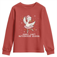 Nutcracker Goose Ballet Christmas Youth Sweatshirt - Wonder Print Shop