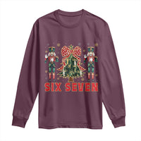 67 Six Seven Nutcracker Christmas Meme Long Sleeve Shirt - Wonder Print Shop