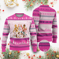 Funny Nutcracker Xmas Ugly Christmas Sweater Let Us Get Crackin - Wonder Print Shop