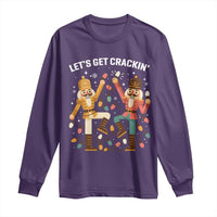 Funny Nutcracker Christmas Long Sleeve Shirt Let Us Get Crackin - Wonder Print Shop