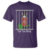 Funny Cat Nutcracker Christmas T Shirt Got Too Nutty - Wonder Print Shop