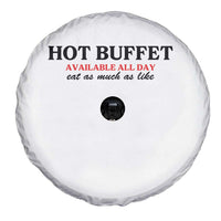 Hot Buffet Available All Day Spare Tire Cover Funny Cooking Food - Wonder Print Shop