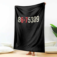 67 Six Seven Meme Throw Blanket Vintage 80s Music 8675309 Jenny - Wonder Print Shop
