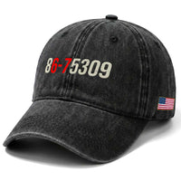 67 Six Seven Meme Washed Cotton Baseball Cap Vintage 80s Music 8675309 Jenny