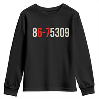 67 Six Seven Meme Youth Sweatshirt Vintage 80s Music 8675309 Jenny - Wonder Print Shop