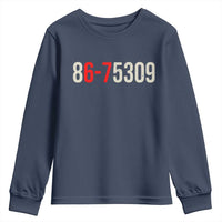 67 Six Seven Meme Youth Sweatshirt Vintage 80s Music 8675309 Jenny - Wonder Print Shop