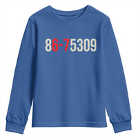 67 Six Seven Meme Youth Sweatshirt Vintage 80s Music 8675309 Jenny - Wonder Print Shop