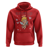 67 Valentine Meme Hoodie Funny Six Seven Cupid Saying - Wonder Print Shop