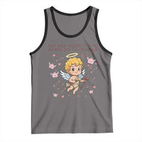 67 Valentine Meme Tank Top Funny Six Seven Cupid Saying - Wonder Print Shop