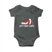 Silly Goose Valentine Baby Onesie Not Today Cupid - Wonder Print Shop