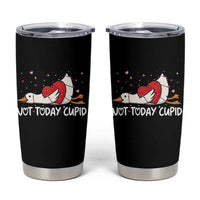 Silly Goose Valentine Tumbler Cup Not Today Cupid - Wonder Print Shop