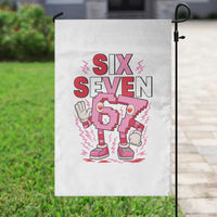 67 Valentines Garden Flag Funny Six Seven Brainrot Meme
