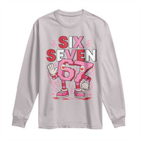 67 Valentines Long Sleeve Shirt Funny Six Seven Brainrot Meme