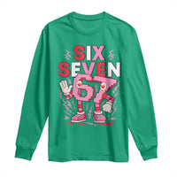67 Valentines Long Sleeve Shirt Funny Six Seven Brainrot Meme