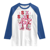67 Valentines Raglan Shirt Funny Six Seven Brainrot Meme