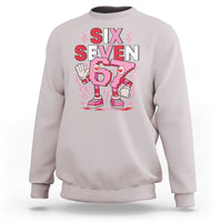 67 Valentines Sweatshirt Funny Six Seven Brainrot Meme