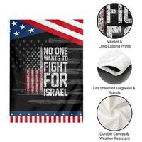 No One Wants To Fight For Israel Garden Flag Vintage American Flag Anti War Freedom First