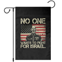 No One Wants To Fight For Israel Garden Flag America First Anti War Marine Veteran