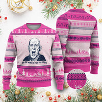 No One Wants To Fight For Israel Ugly Christmas Sweater Marine Veteran America First Anti War