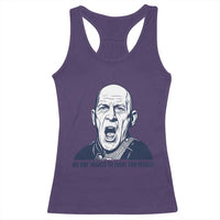 No One Wants To Fight For Israel Racerback Tank Top Marine Veteran America First Anti War