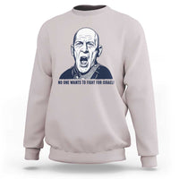 No One Wants To Fight For Israel Sweatshirt Marine Veteran America First Anti War