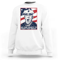 No One Wants To Fight For Israel Sweatshirt US Marine Veteran Anti War