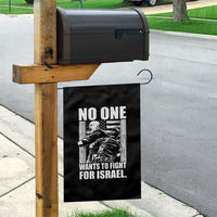 No One Wants To Fight For Israel Garden Flag US Marine Veteran Anti War America First