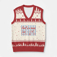 Carl's a Mess V-Neck Knit Sweater Vest Viral Sarcastic Reality TV