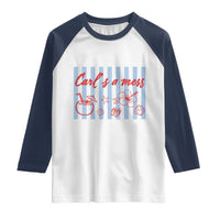 Carl's a Mess Raglan Shirt Viral Sarcastic Reality TV