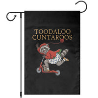 Toodaloo Cuntaroos Garden Flag Funny Sarcastic Raccoon Inappropriate Meme
