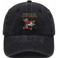 Toodaloo Cuntaroos Washed Cotton Baseball Cap Funny Sarcastic Raccoon Inappropriate Meme