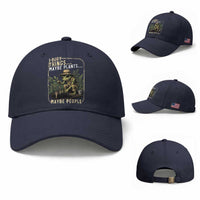 I Bury Things Maybe Plants Maybe People Baseball Cap Funny Sarcastic Frog Garden Lover