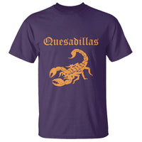Quesadillas Scorpion T Shirt Burnt Orange Southwestern
