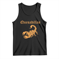 Quesadillas Scorpion Tank Top Burnt Orange Southwestern
