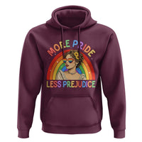 More Pride Less Prejudice Hoodie Pride Month LGBTQ Gay Lesbian