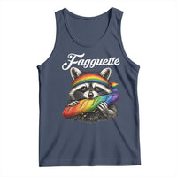 Faguette LGBTQ Tank Top Funny Pride Raccoon Rainbow