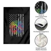 Tree of Life Rainbow LGBTQ Pride Garden Flag American Flag Gift