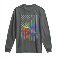 Tree of Life Rainbow LGBTQ Pride Long Sleeve Shirt American Flag Gift