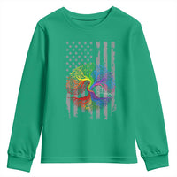 Tree of Life Rainbow LGBTQ Pride Youth Sweatshirt American Flag Gift