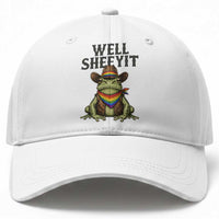 Pride Frog LGBT Rainbow Baseball Cap Well Sheeyit Country Western