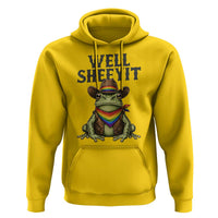 Pride Frog LGBT Rainbow Hoodie Well Sheeyit Country Western