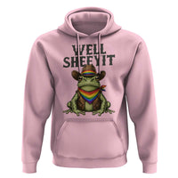 Pride Frog LGBT Rainbow Hoodie Well Sheeyit Country Western