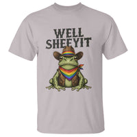 Pride Frog LGBT Rainbow T Shirt Well Sheeyit Country Western
