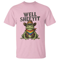 Pride Frog LGBT Rainbow T Shirt Well Sheeyit Country Western
